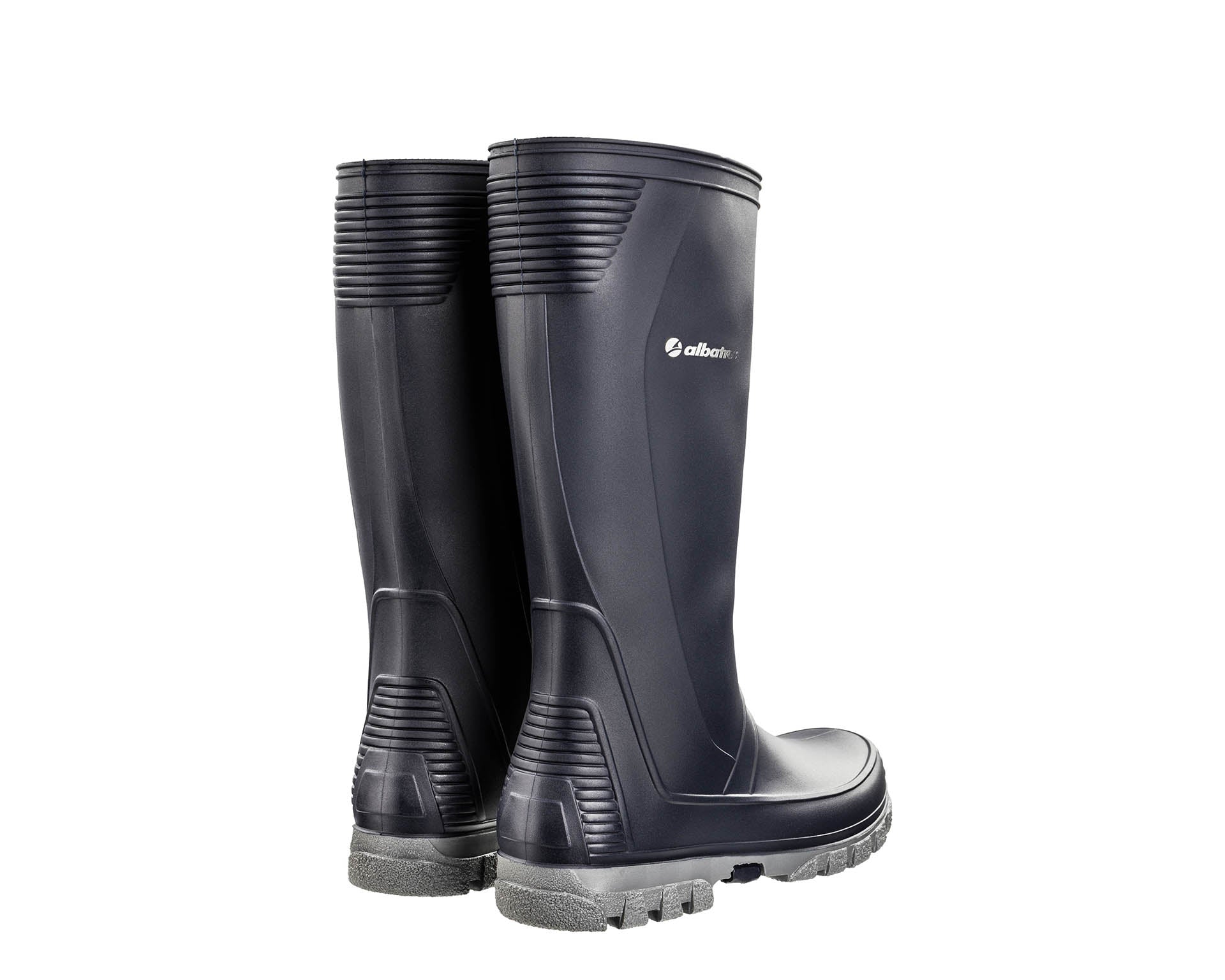 ALBATROS JUWEL Damen- und Kinderstiefel blau Rückansicht