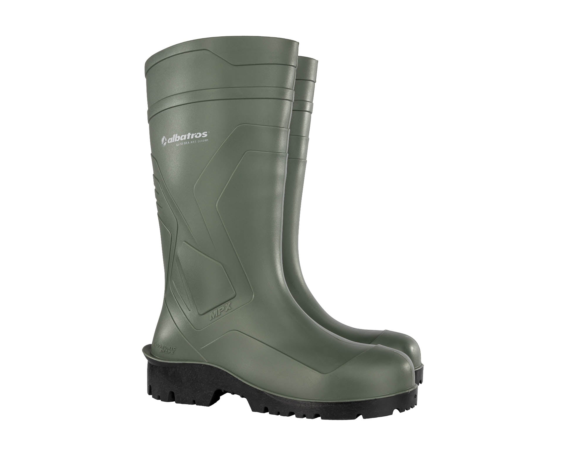 ALBATROS PROTECTOR PLUS Sicherheitsstiefel S5 grün #farbe_grün