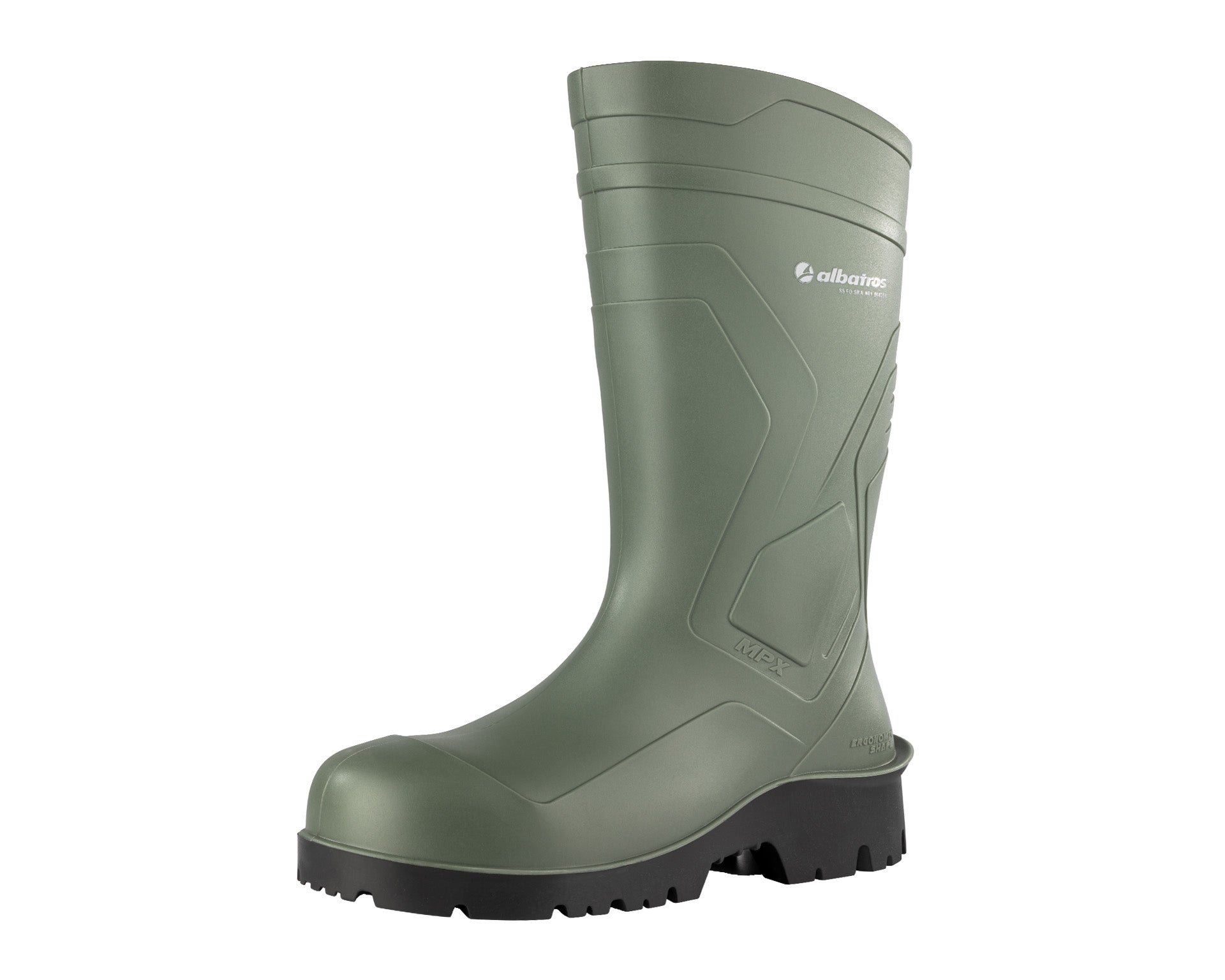 ALBATROS PROTECTOR PLUS Sicherheitsstiefel S5 grün #farbe_grün