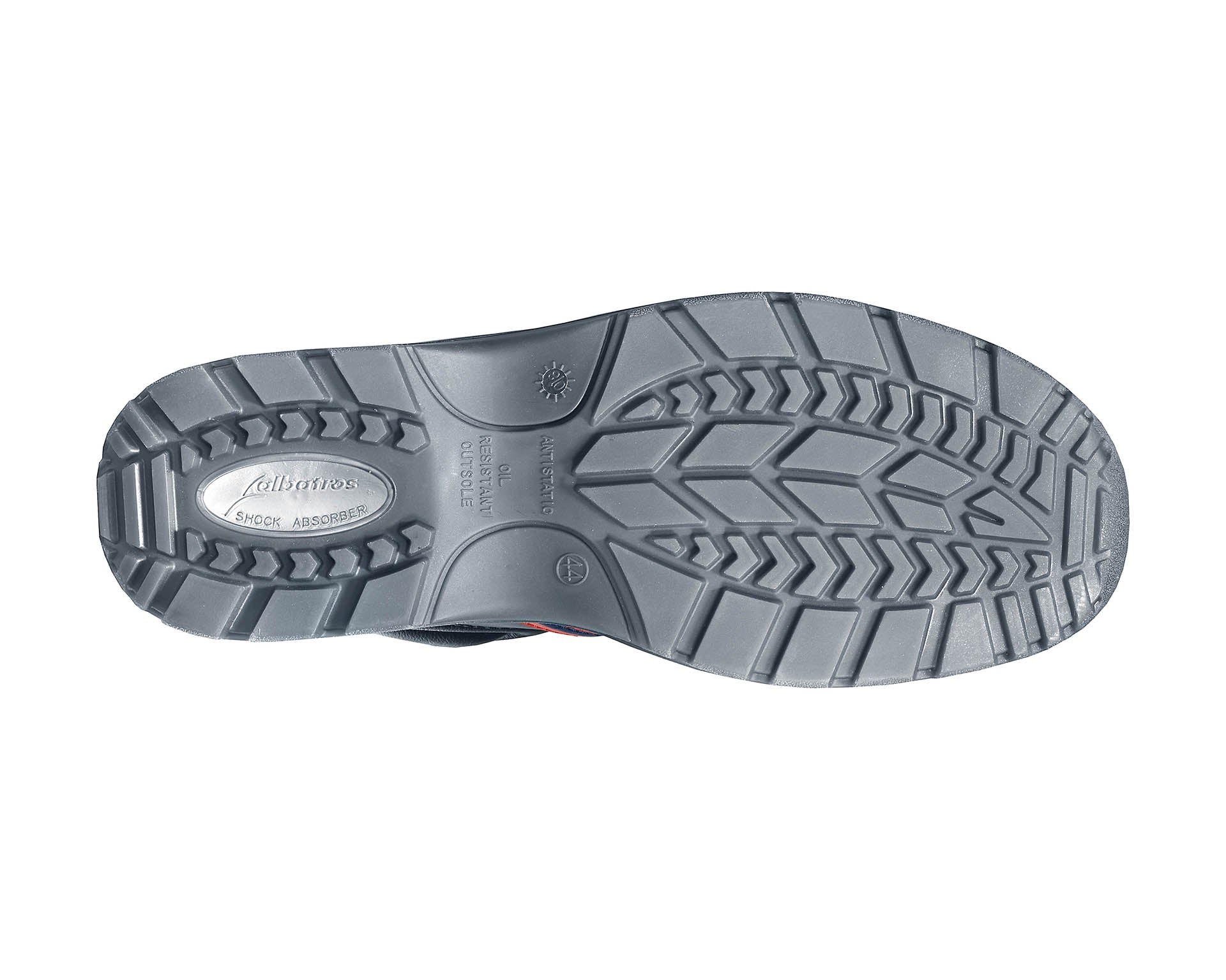 ALBATROS GRAVITATION MID Sicherheitsschuh S3 schwarz Sohle