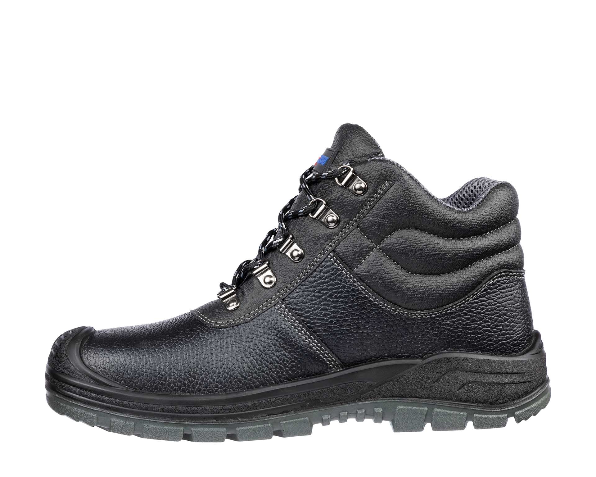 FOOTGUARD SOLID MID Sicherheitsschuh S3 schwarz Herren links