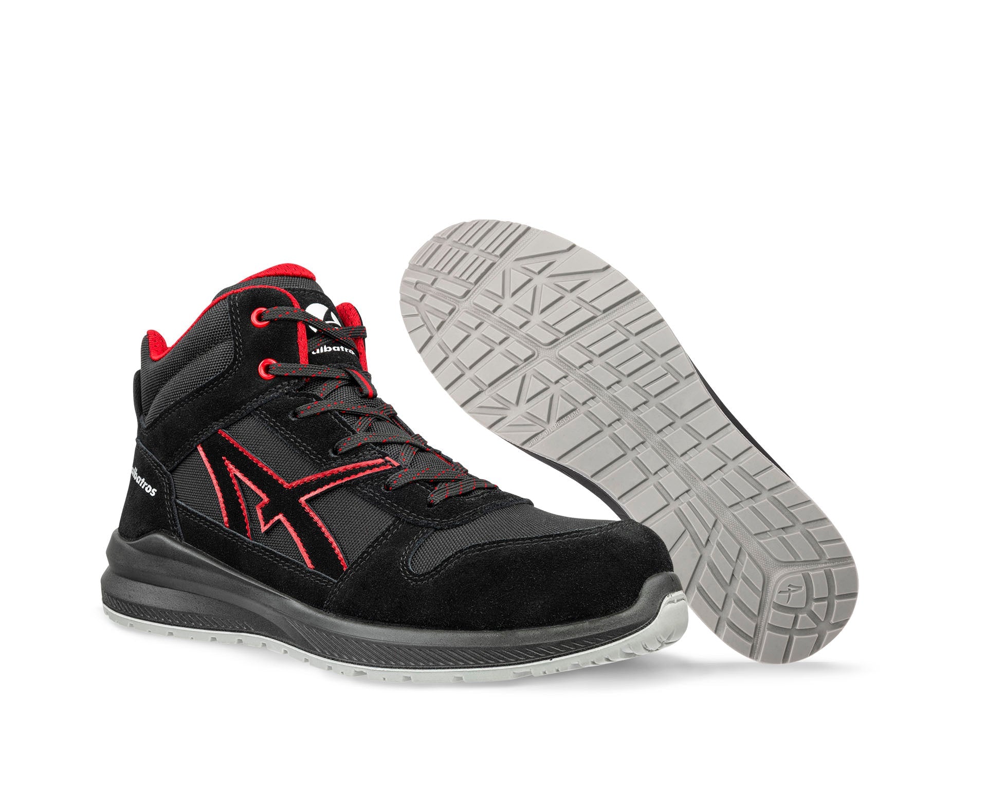 ALBATROS CLIFTON MID Sicherheitsschuh S3L ESD schwarz Paaransicht