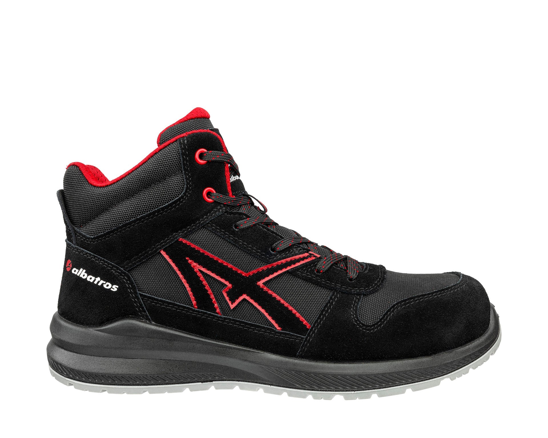 ALBATROS CLIFTON MID Sicherheitsschuh S3L ESD schwarz rechts