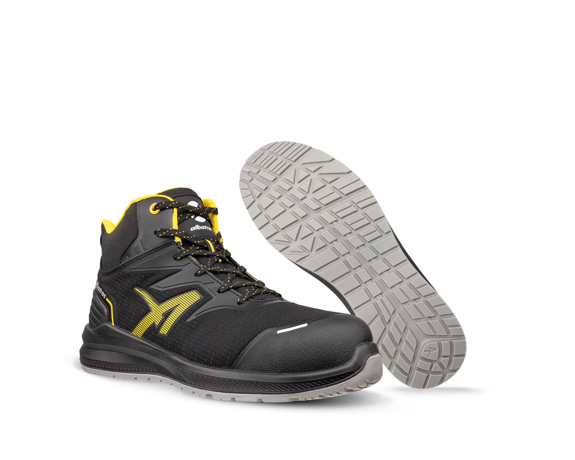 ALBATROS DALTON MID Sicherheitsschuh S3L ESD schwarz Paaransicht