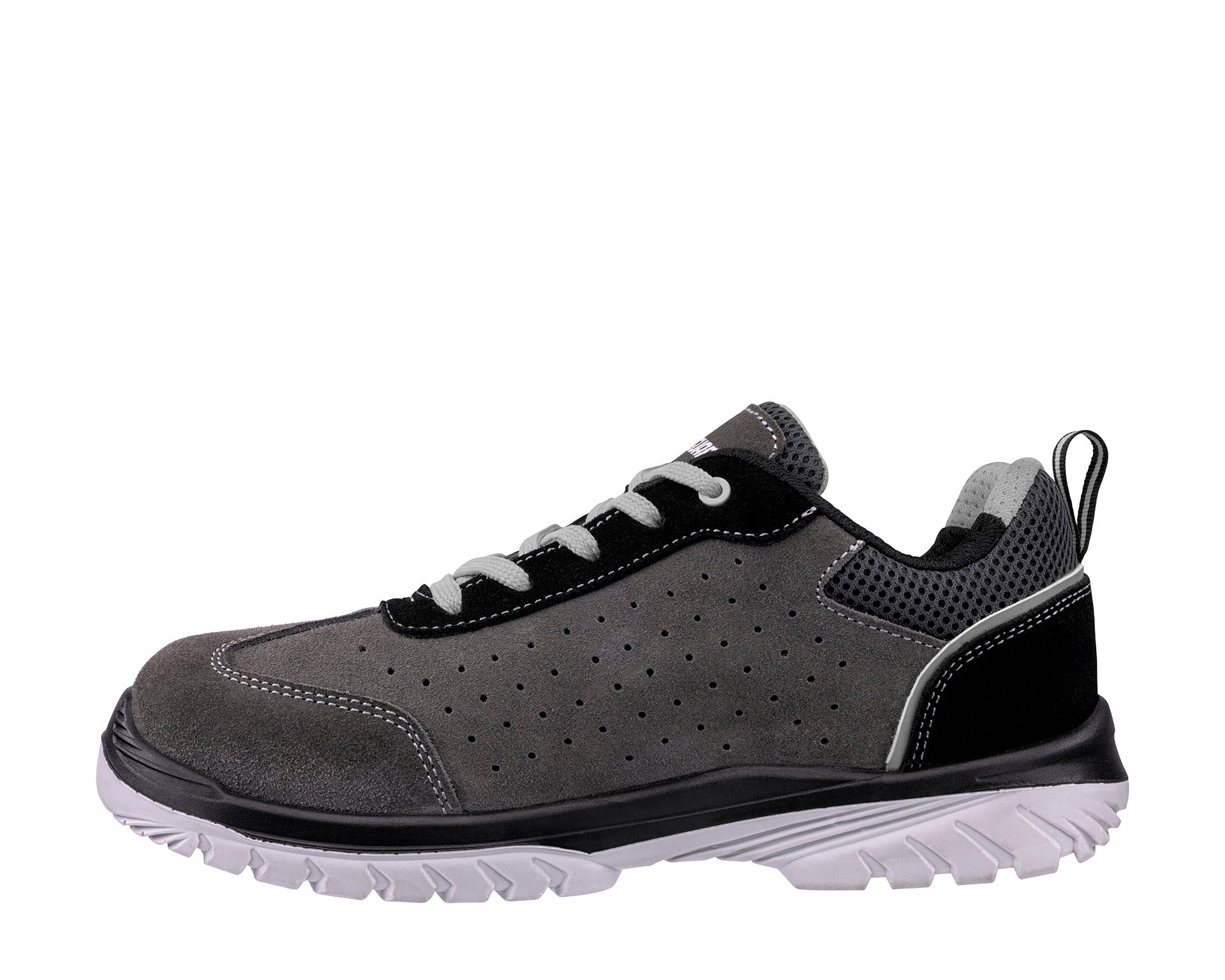 FOOTGUARD SMART LOW Sicherheitsschuh S1P grau links #farbe_grau