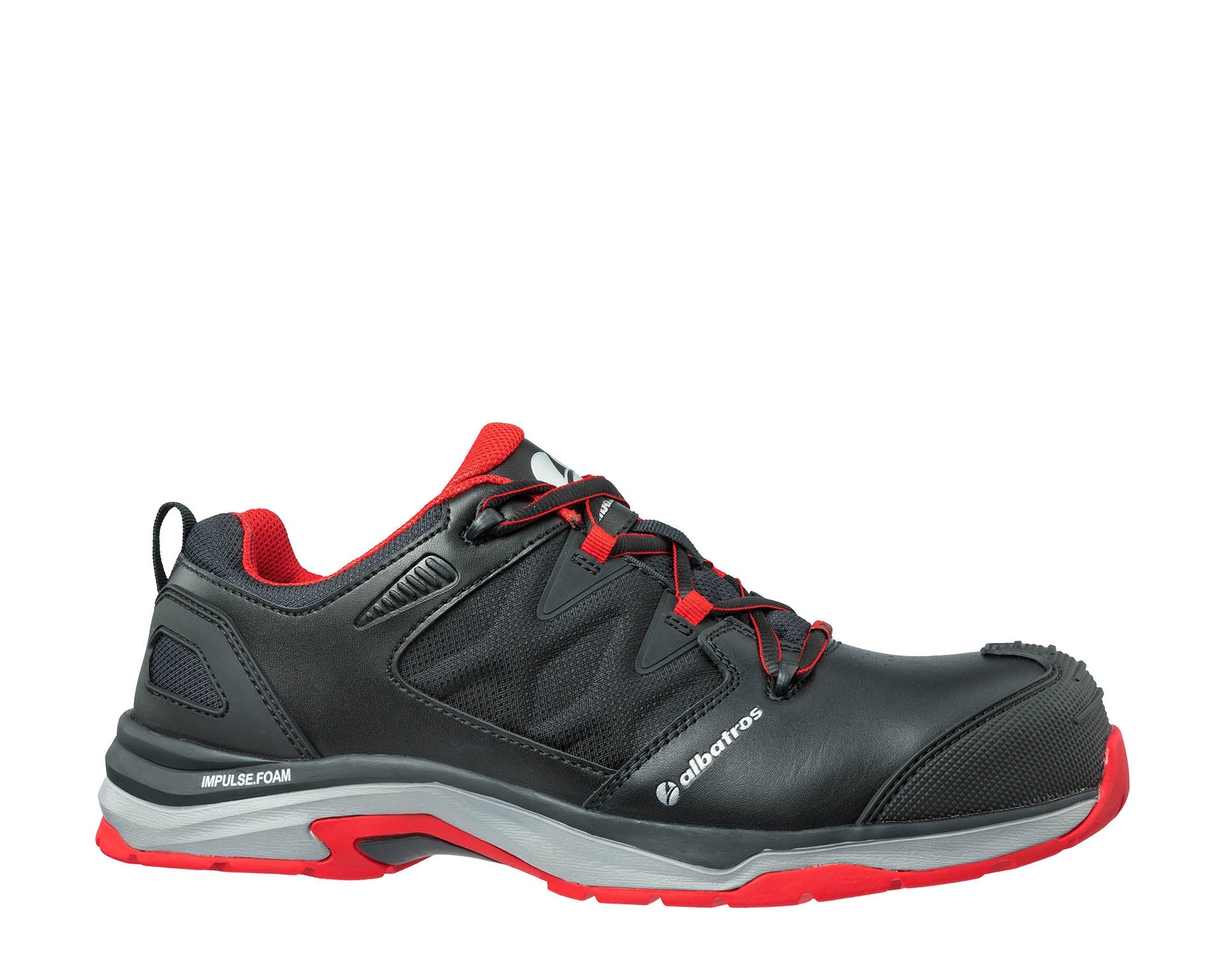ALBATROS ULTRATRAIL LOW Sicherheitsschuh S3 ESD schwarz rechts #farbe_schwarz