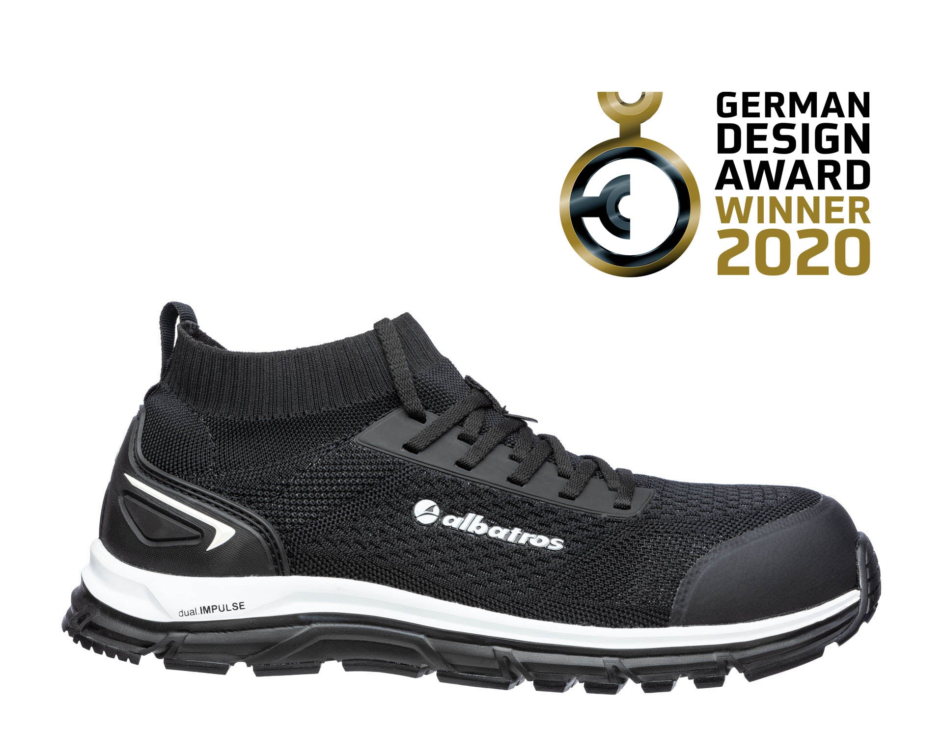 ALBATROS ULTIMATE IMPULSE LOW Sicherheitsschuh S1P ESD schwarz rechts