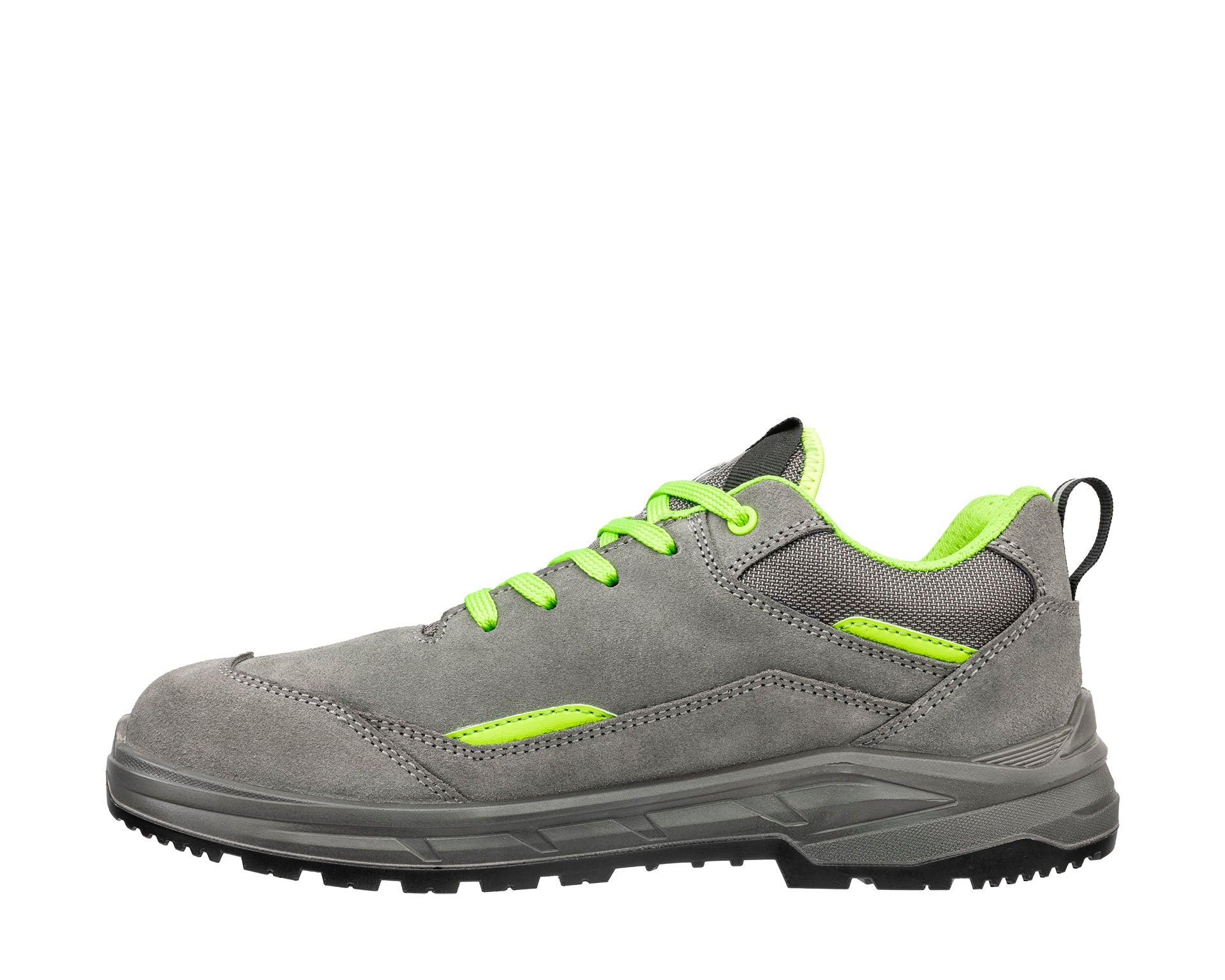 FOOTGUARD VECTOR LOW Sicherheitsschuh S3 grau links #farbe_grau