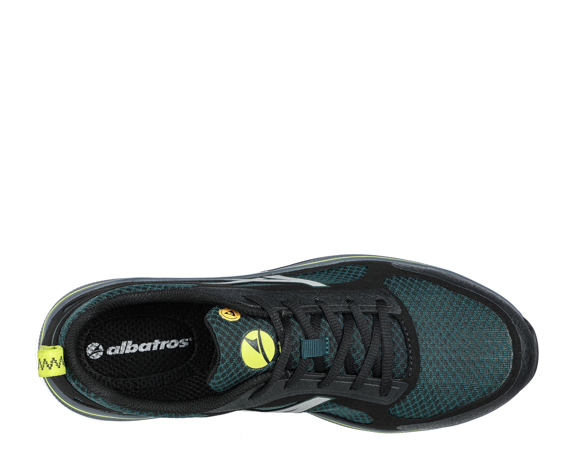 ALBATROS AER58 Sicherheitsschuh S1P ESD grün Herren oben #farbe_grün