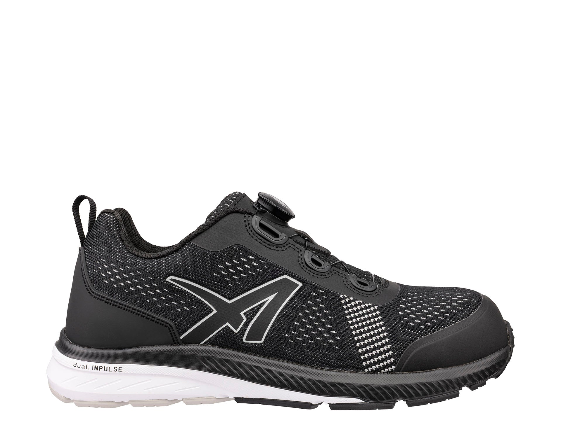 ALBATROS VOLTAGE QL LOW Sicherheitsschuh S1PS ESD schwarz Herren rechts