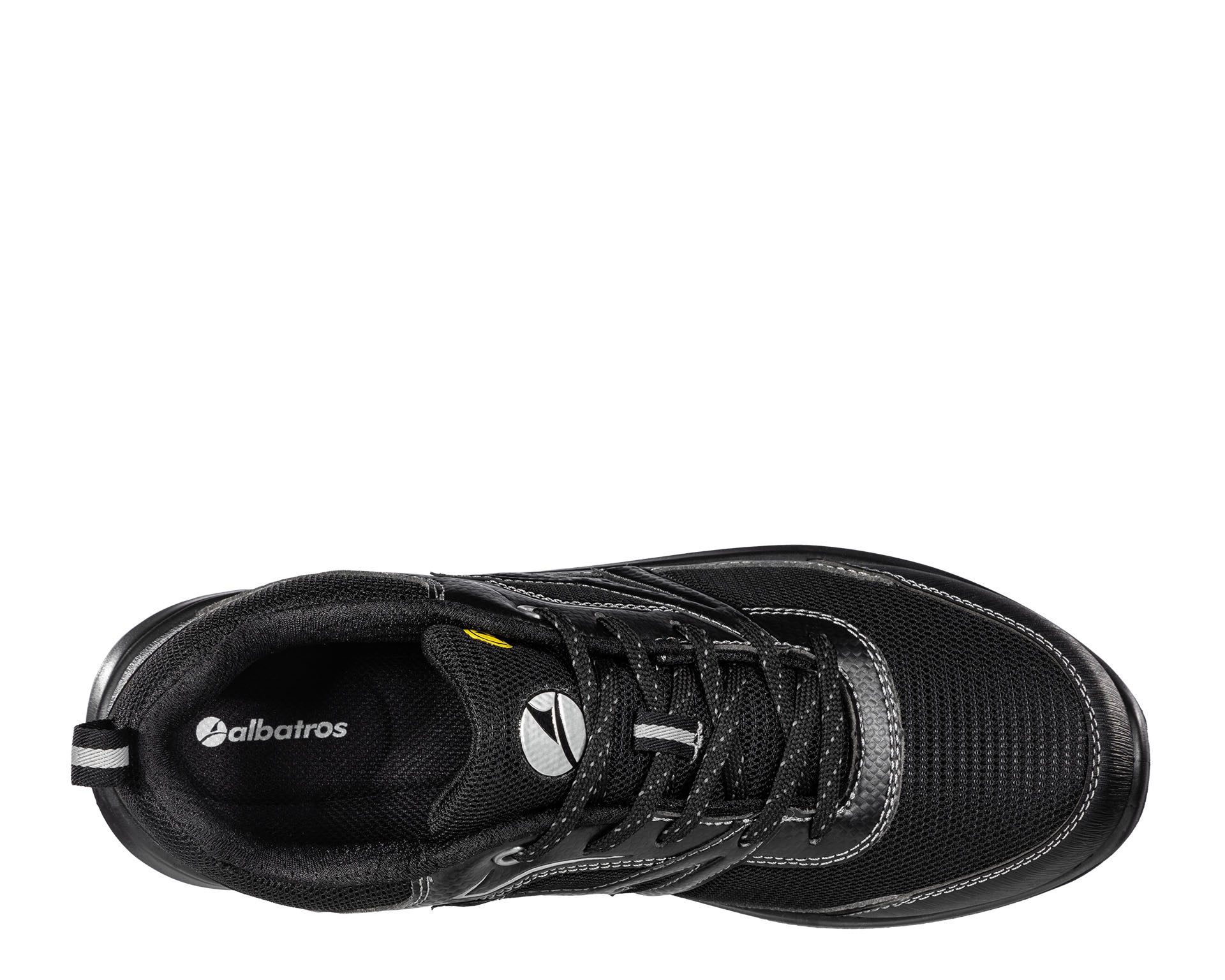 ALBATROS RIDER LOW Sicherheitsschuh S1P ESD schwarz oben