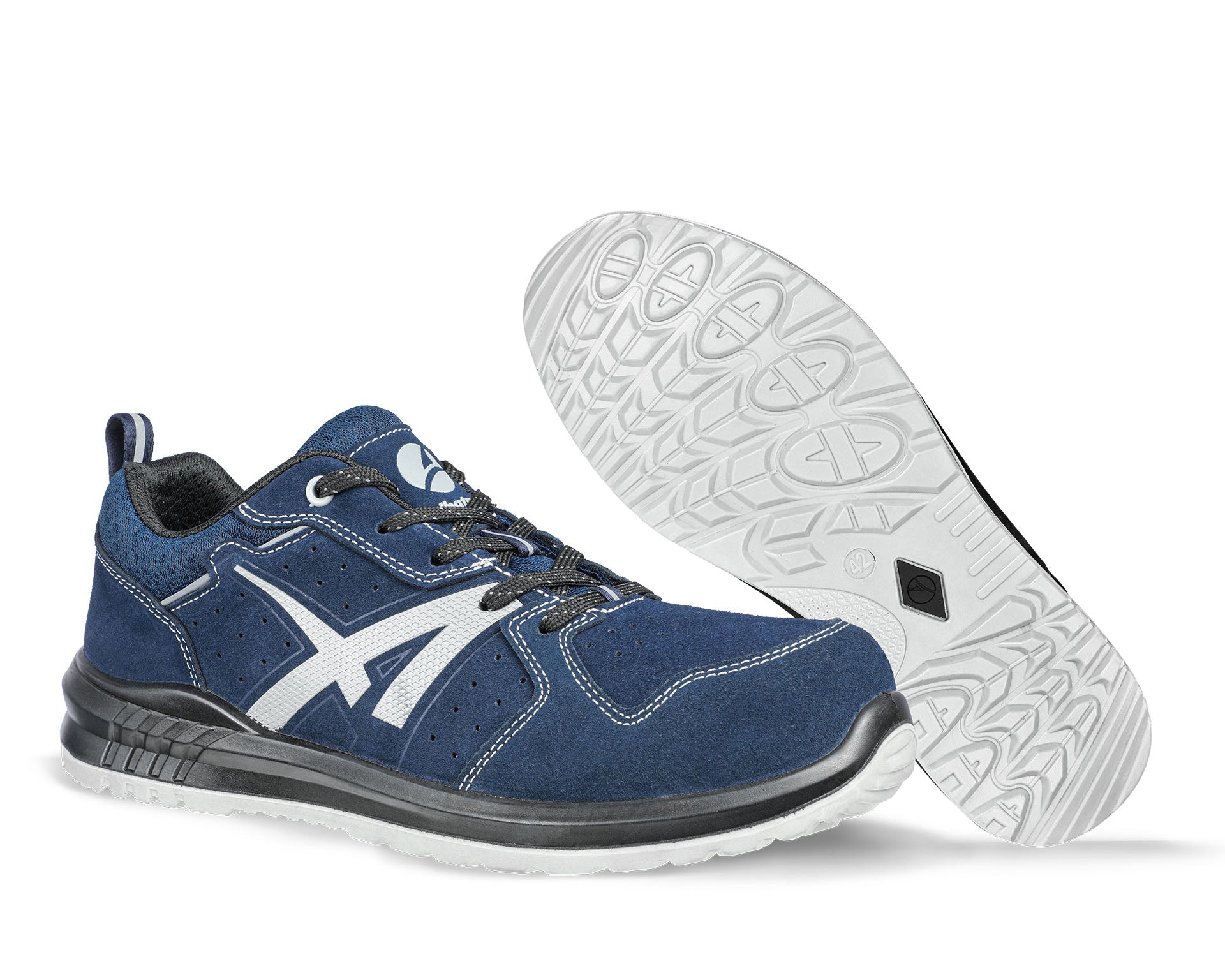 ALBATROS TWISTER LOW Sicherheitsschuh S1P ESD blau Paaransicht