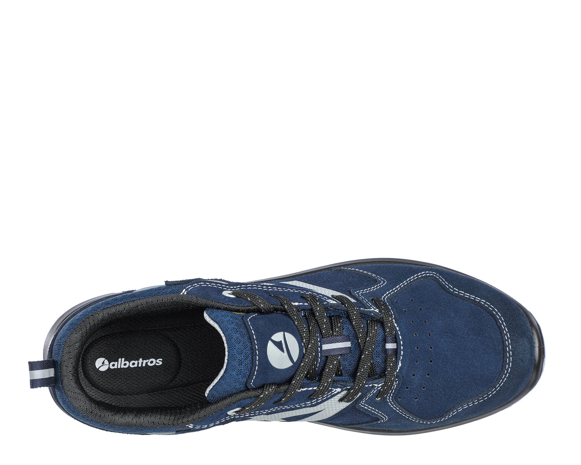 ALBATROS TWISTER LOW Sicherheitsschuh S1P ESD blau oben
