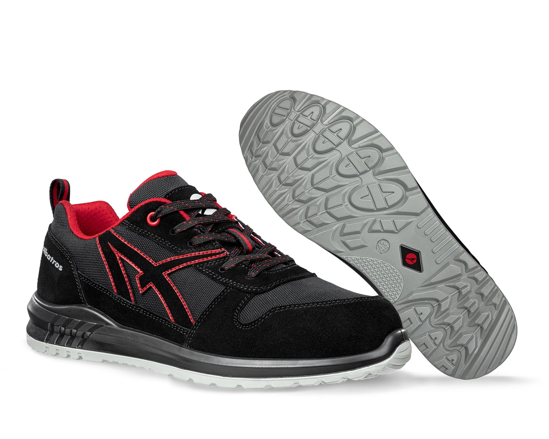 ALBATROS CLIFTON ST LOW Berufsschuh ESD O2 schwarz Paaransicht