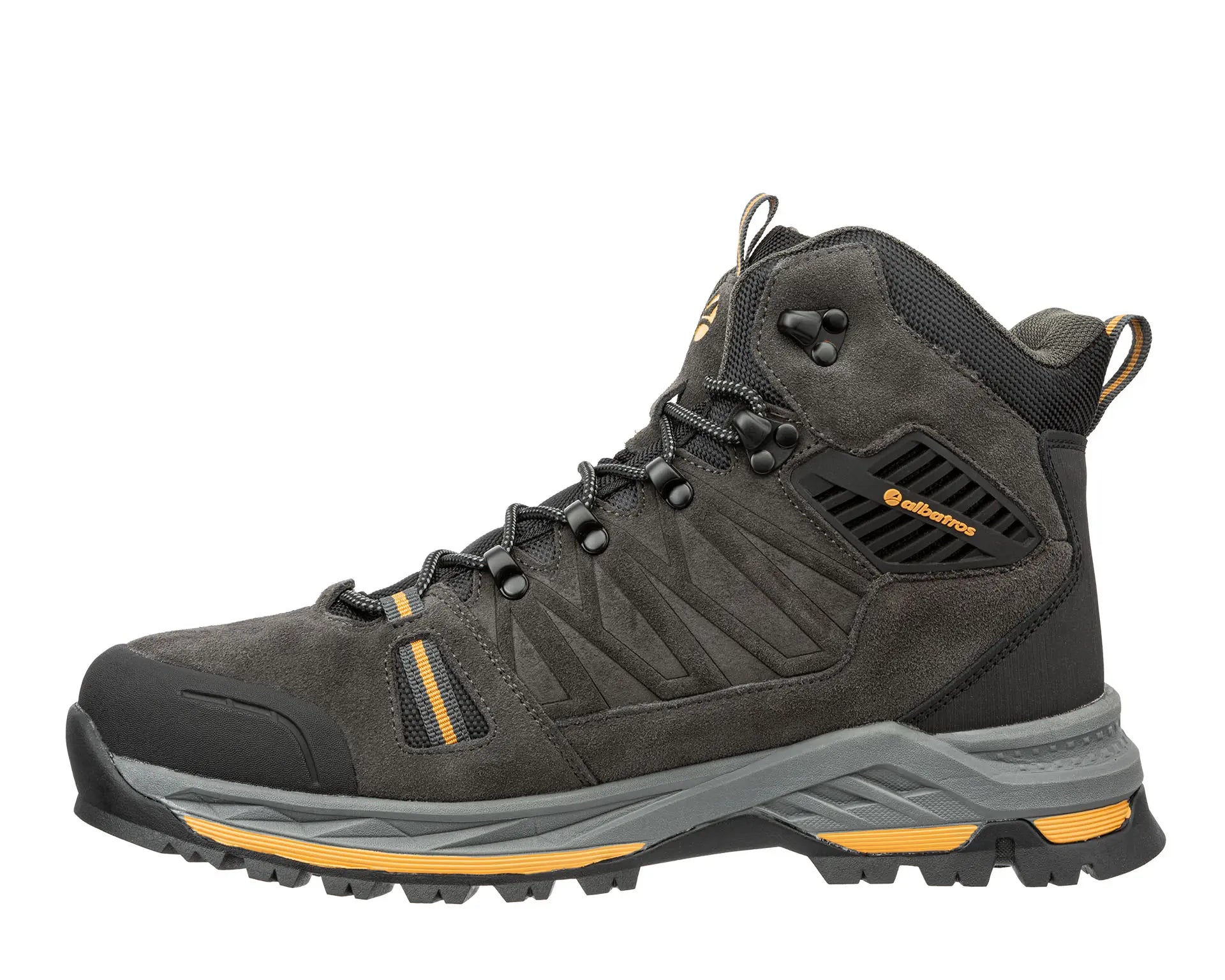 ALBATROS TERANO CTX MID Trekkingschuh grau links