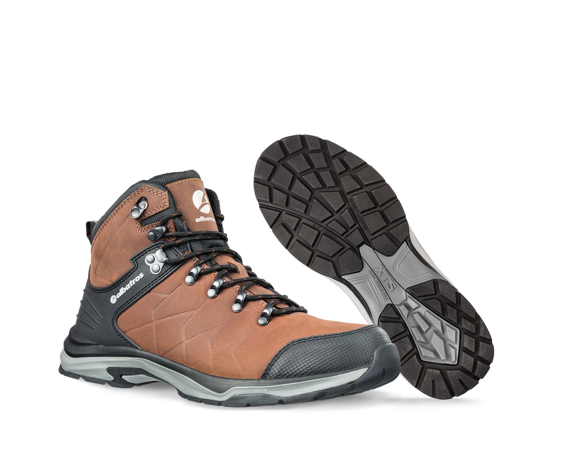 ALBATROS ISCHGL CTX MID Berufsschuh O2 braun Paaransicht #farbe_braun