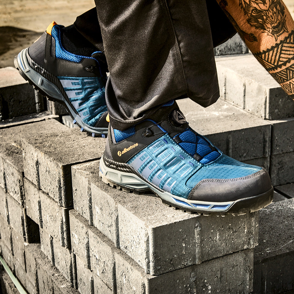 ALBATROS ANTELAO QL LOW Sicherheitsschuh S3S ESD blau Herren Imagebild