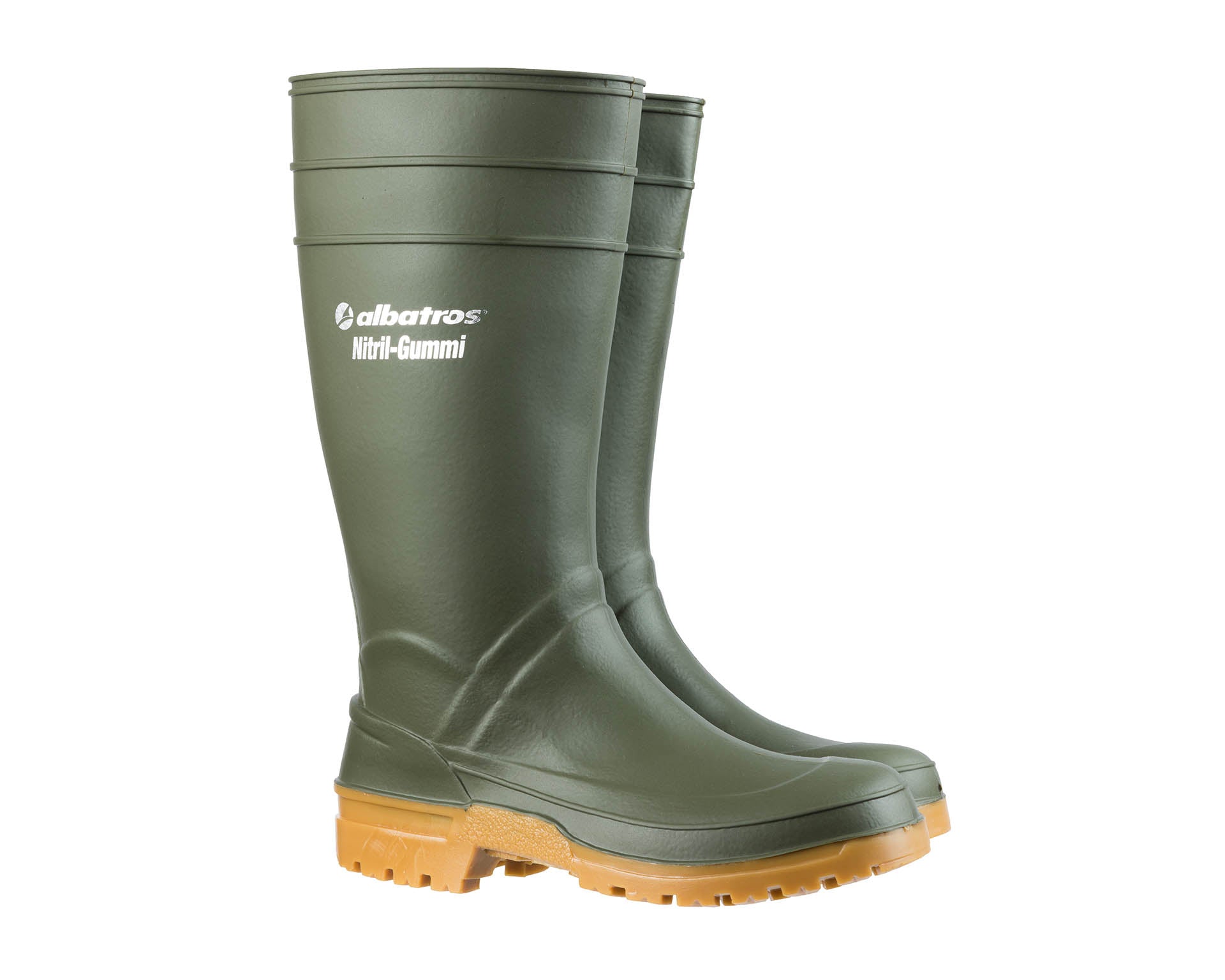 ALBATROS Guardian High Nitrilgummistiefel grün Paarbild #farbe_grün