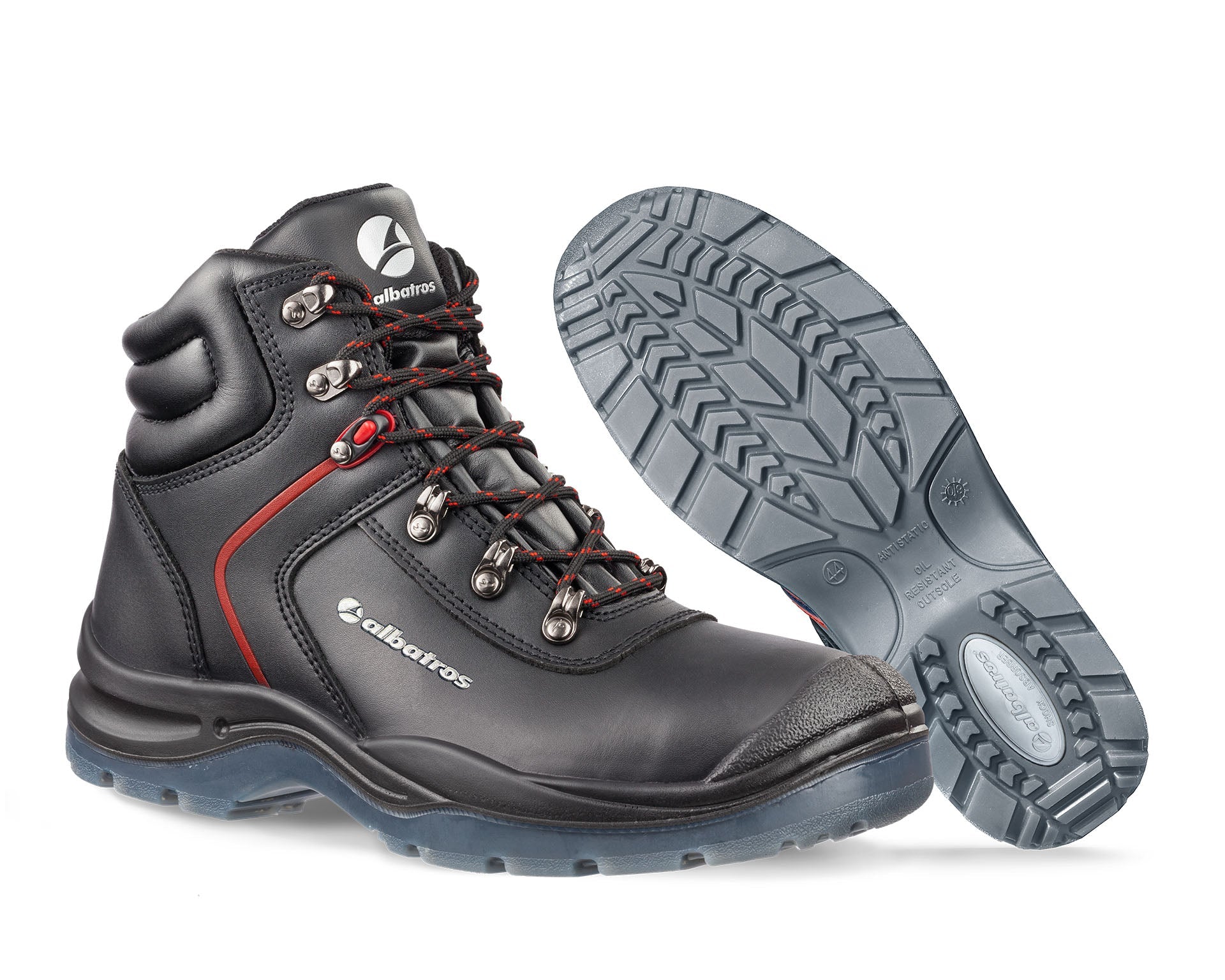 ALBATROS GRAVITATION MID Sicherheitsschuh S3 schwarz Paarbild