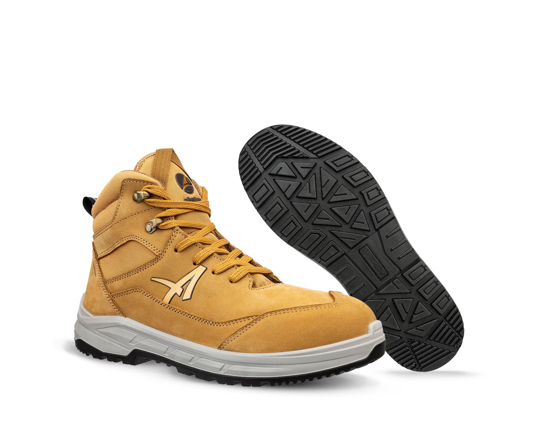 FOOTGUARD VECTOR MID Sicherheitsschuhe S3 beige Paaransicht #farbe_beige