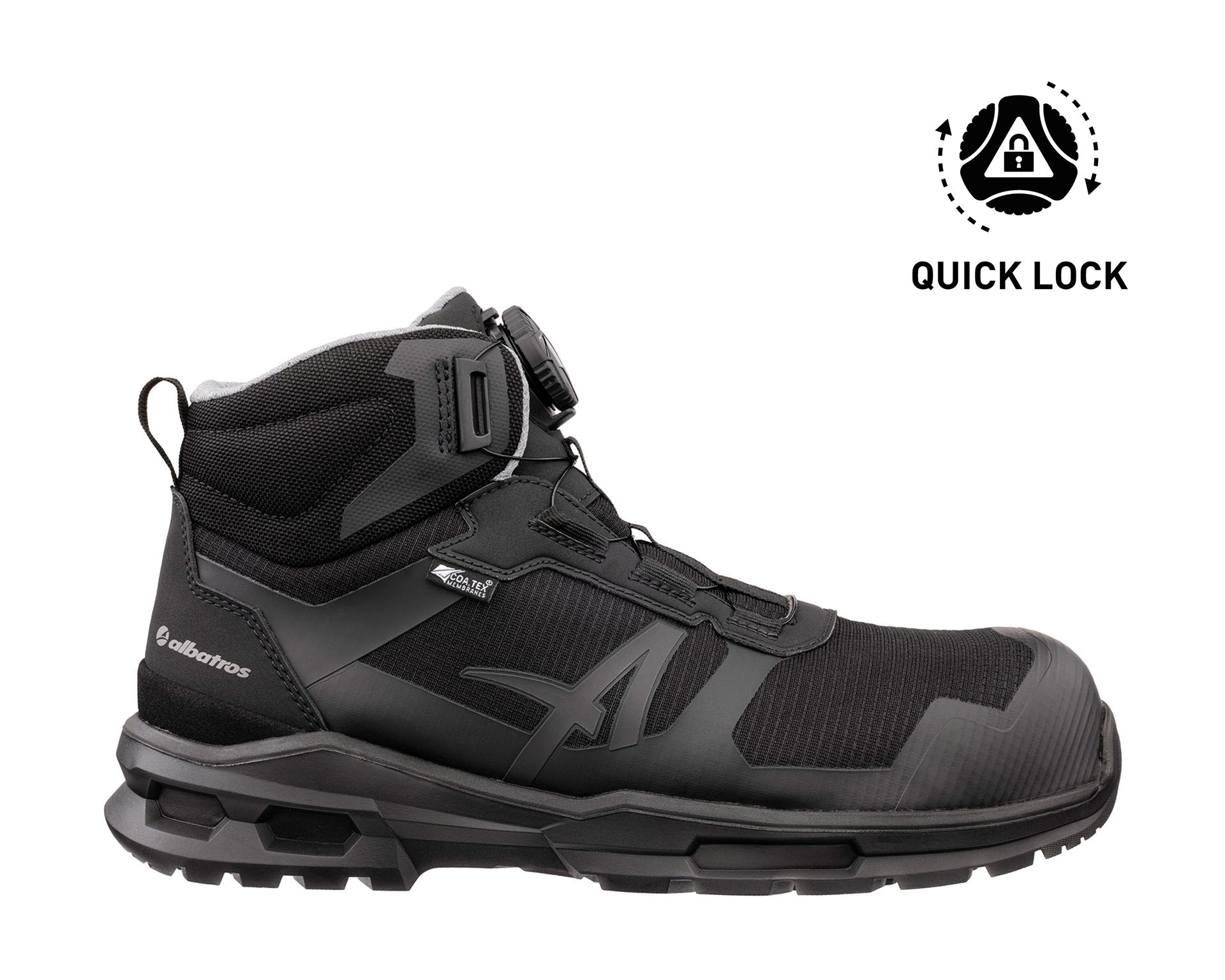ALBATROS TALO CTX QL MID Sicherheitsschuh S7S ESD schwarz rechts