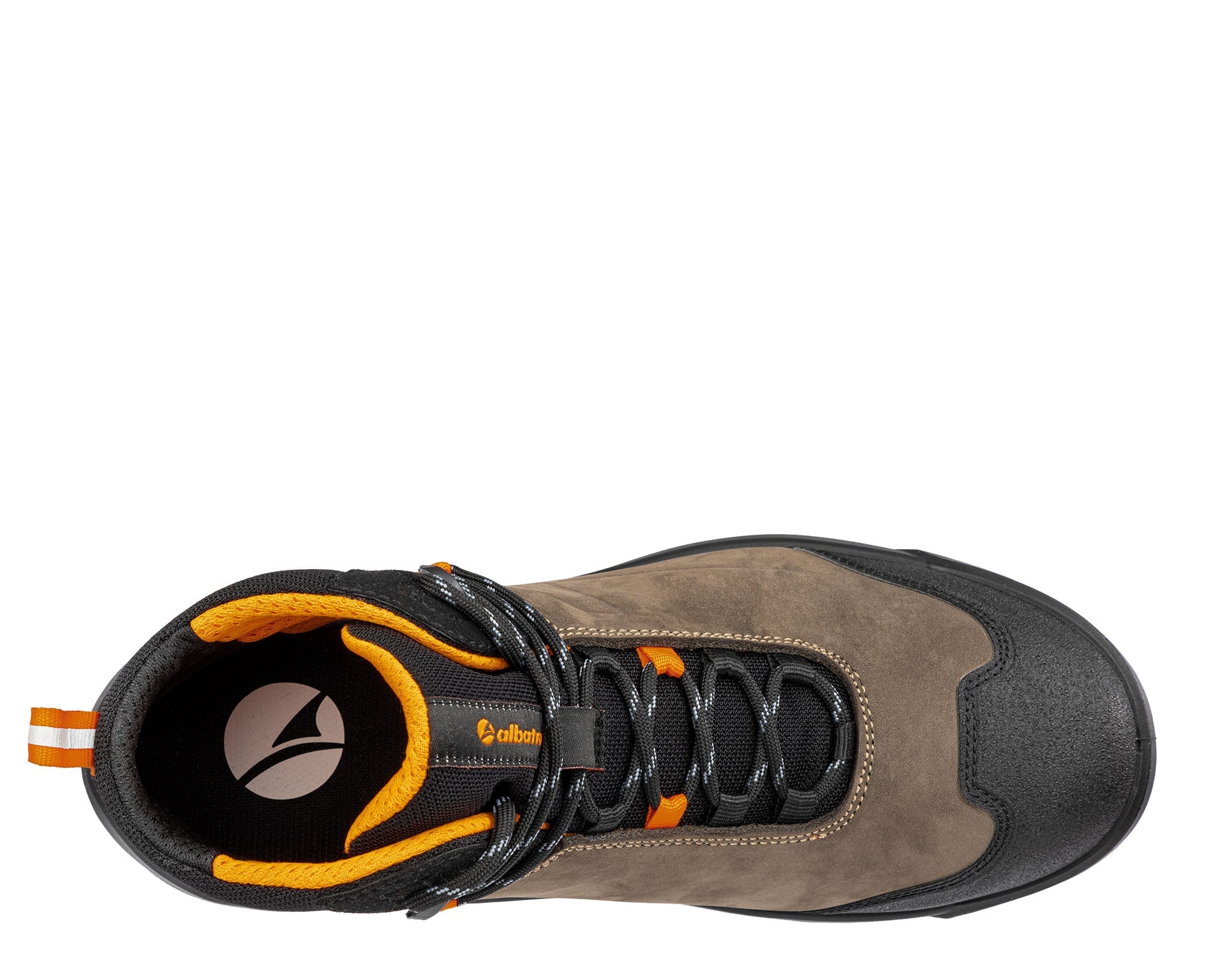 ALBATROS TARAVAL MID Sicherheitsschuh S3L ESD braun oben #farbe_braun