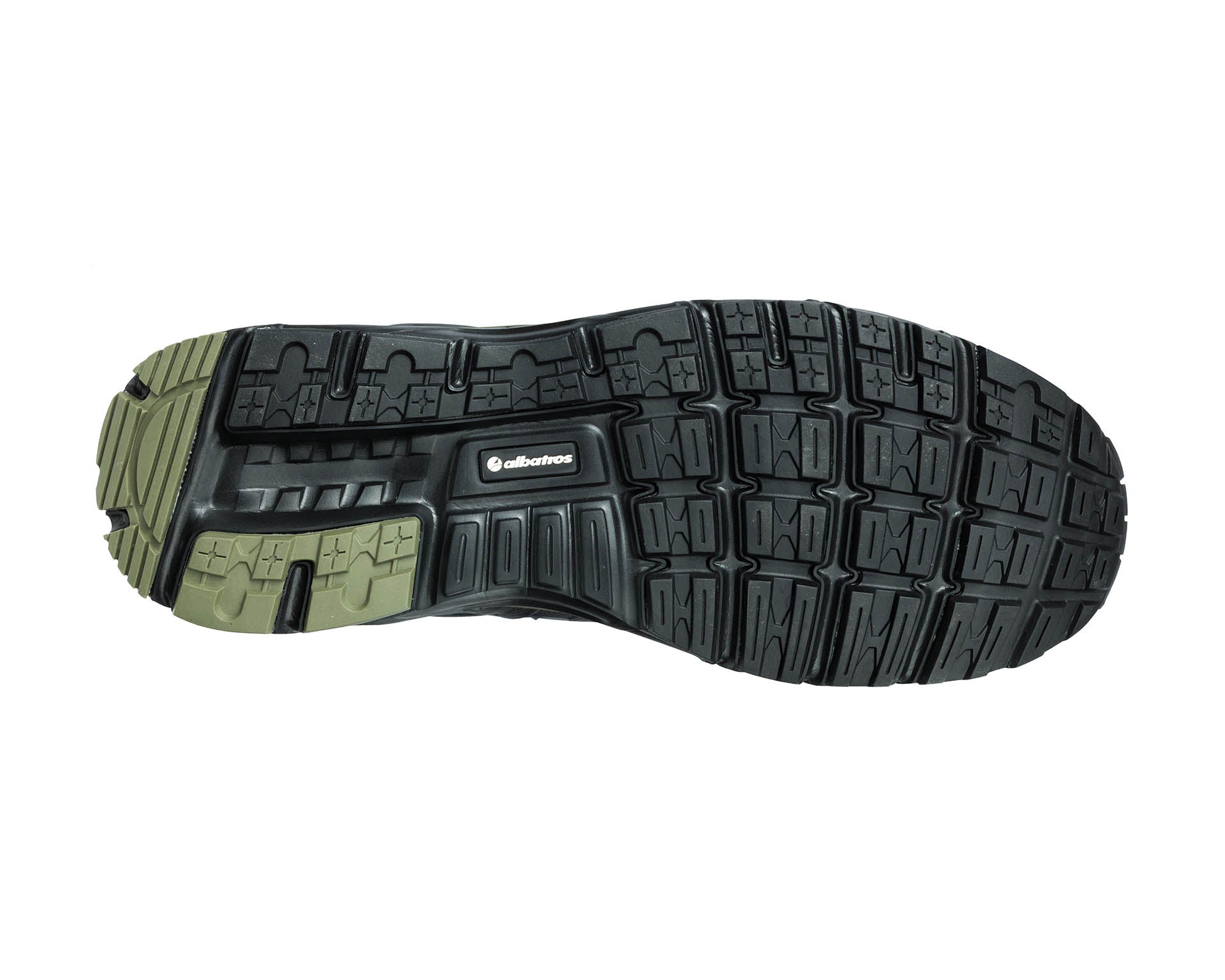 ALBATROS IMPULSE ENERGY LOW Sicherheitsschuh S1P ESD grün Herren Sohle