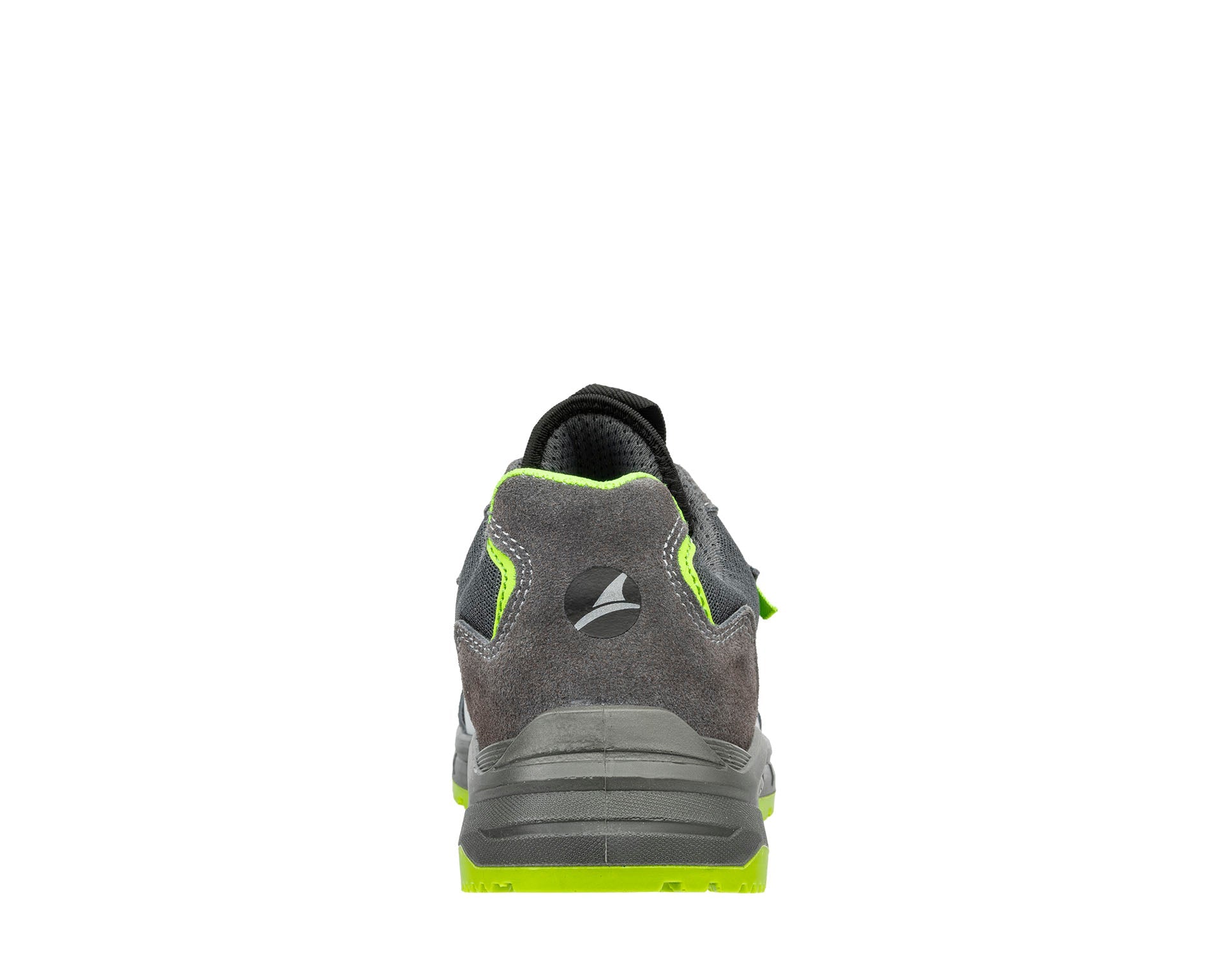 FOOTGUARD AXIS LOW Sicherheitsschuh S1P grün Rückansicht #farbe_grün