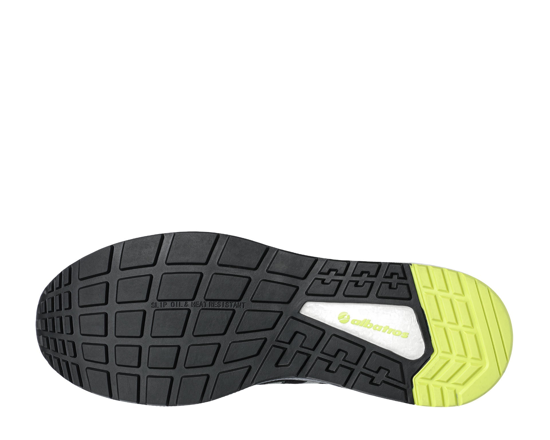 ALBATROS AER58 Sicherheitsschuh S1P ESD grün Herren Sohle #farbe_grün