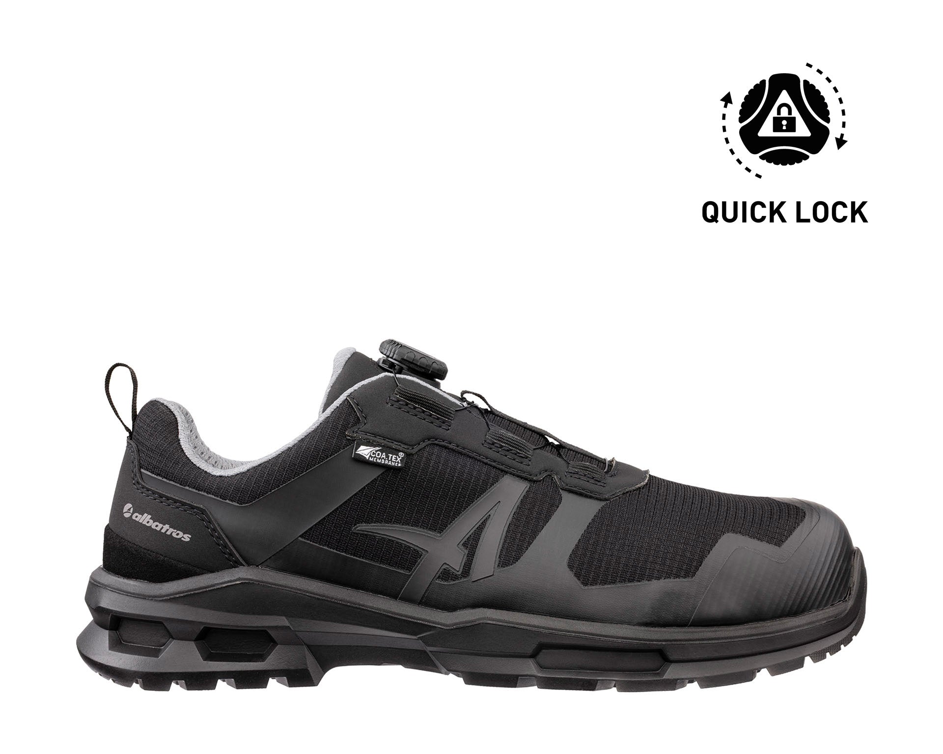 ALBATROS TALO CTX QL LOW Sicherheitsschuh S7S ESD schwarz rechts