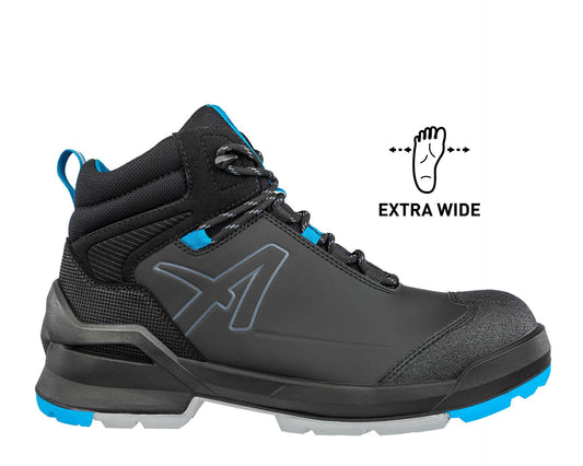 ALBATROS TARAVAL MID EXTRA BREIT Sicherheitsschuh S3L ESD schwarz rechts