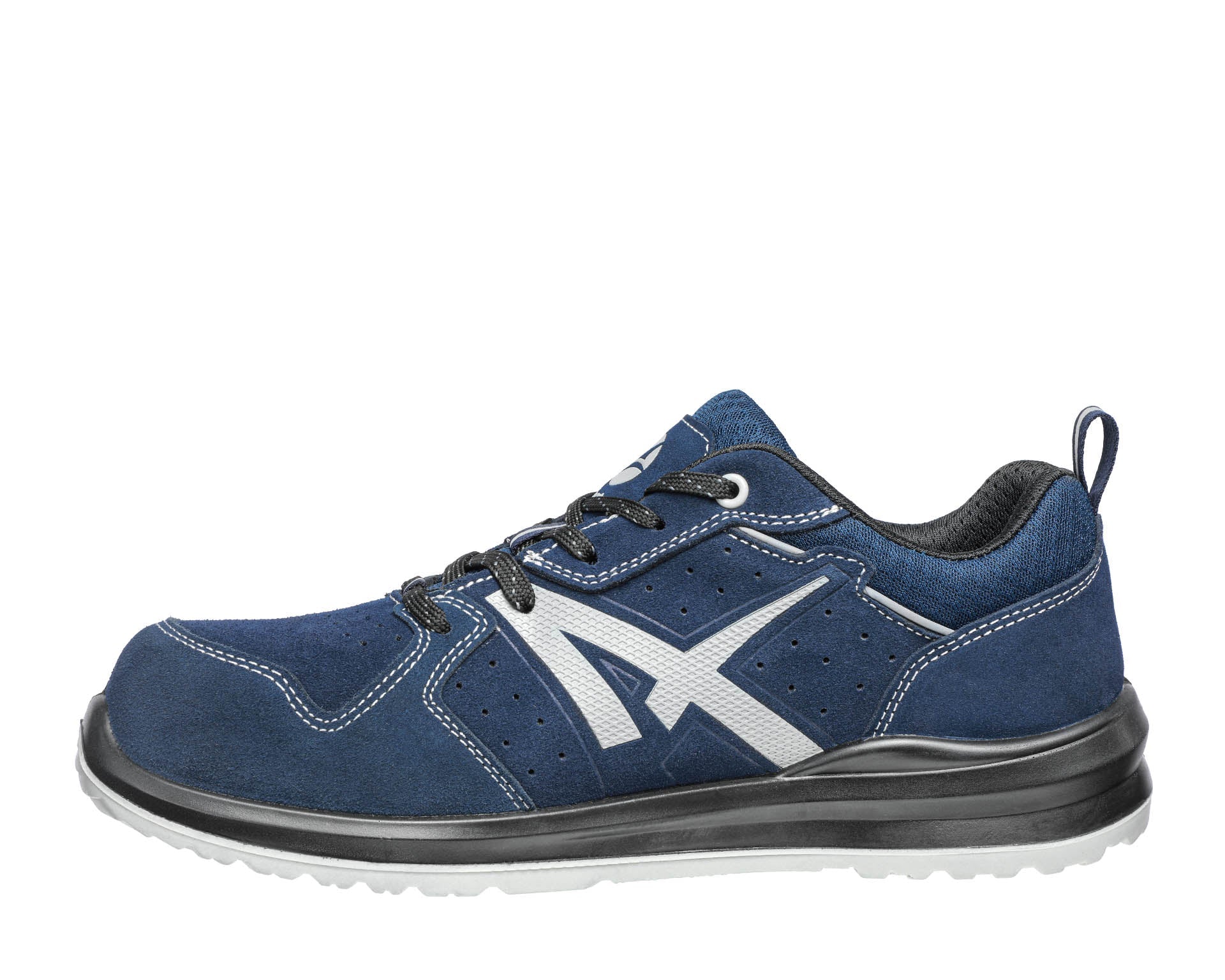 ALBATROS TWISTER LOW Sicherheitsschuh S1P ESD blau links