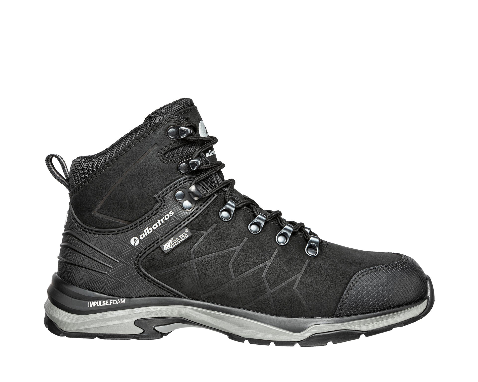 ALBATROS ISCHGL CTX MID Berufsschuh O2 schwarz rechts #farbe_schwarz