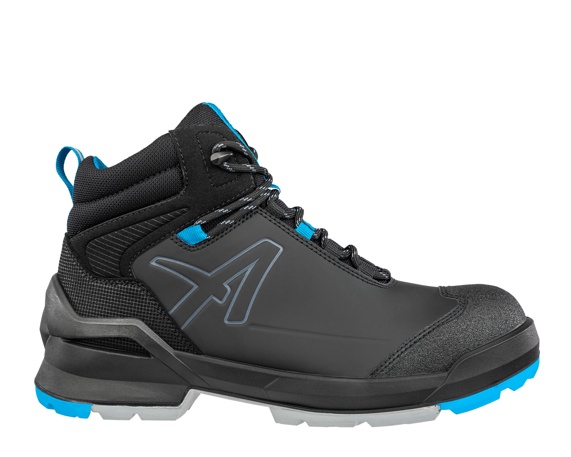 TARAVAL BLACK/BLUE MID|ALBATROS safety | S3L Albatros ESD shoes